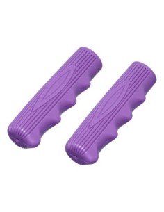 Grips 7/8 long 115mm Kraton Rubber 212 Purple.